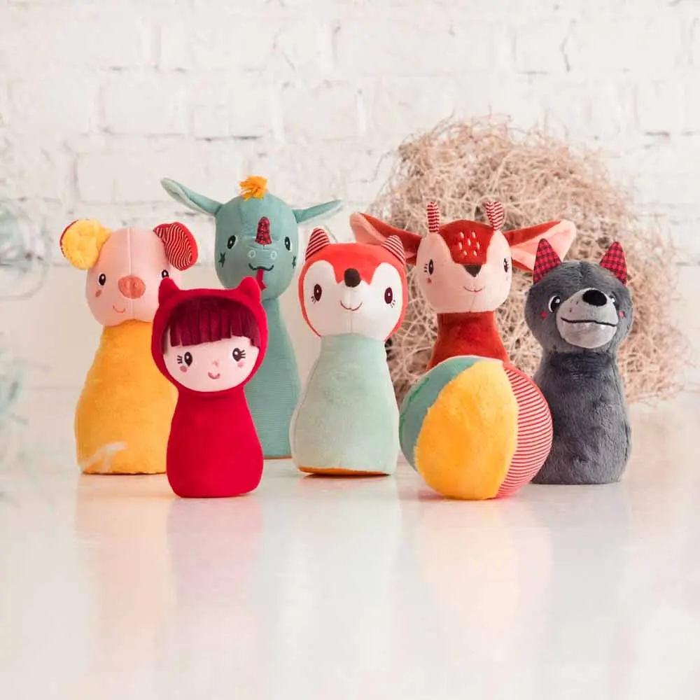 Набір для дитячого боулінгу Lilliputiens Ліс (83465) - фото 3