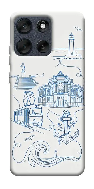 TPU чохол Demsky Southern pearl для Motorola Moto G56 5G