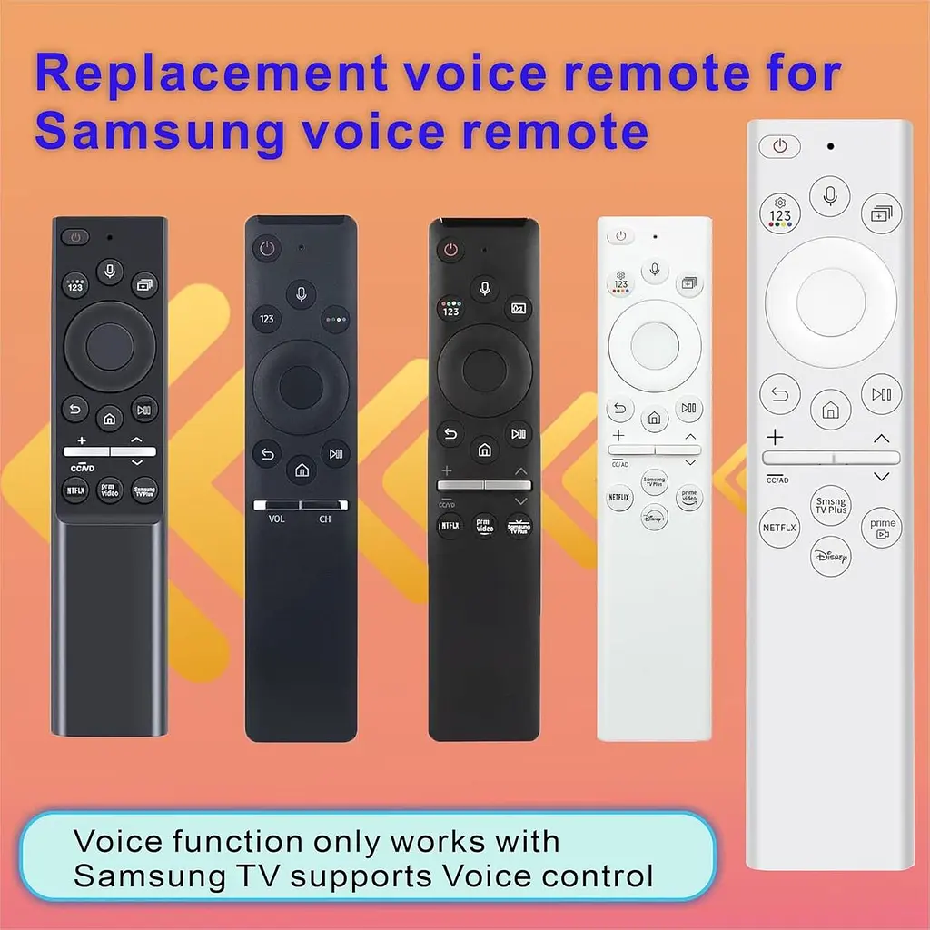 Голосовий пульт для Samsung Frame Smart TV 2018-2025 без сонячної зарядки - фото 2