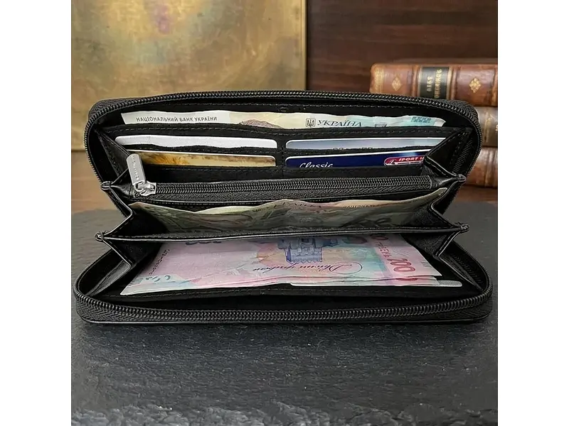 Жіночий гаманець Swarovski 3160 nero Чорний 19x9 см TONY PEROTTI acs0032627 - фото 2