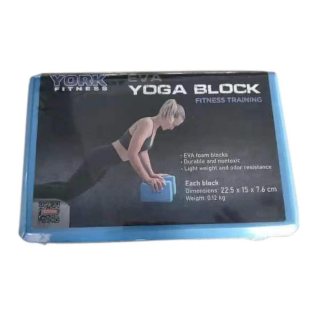Блок для йоги York Fitness синій - фото 9