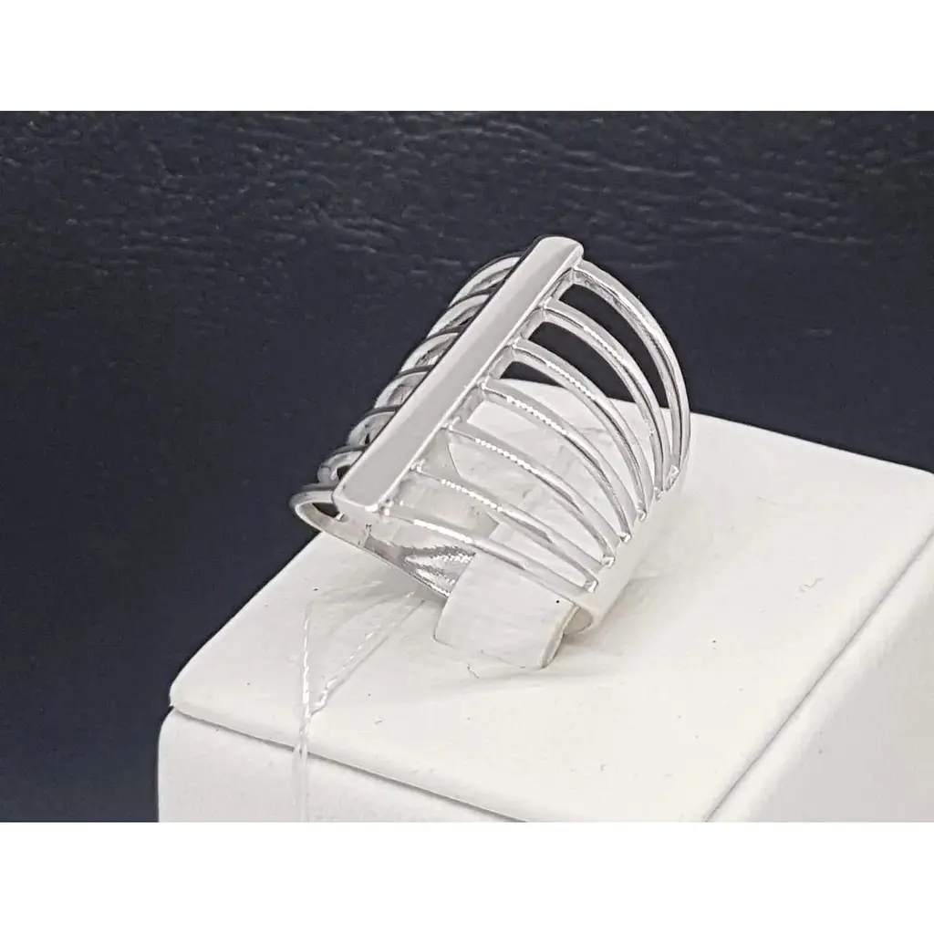 Срібне кільце Імперія золота. КБ1175С 16,5 - фото 4