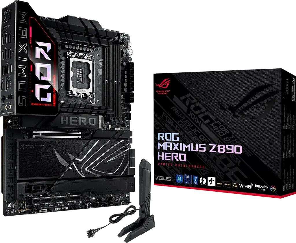 Материнська плата Asus Z890 ROG Maximus Hero LGA 1851 (ROG MAXIMUS Z890 HERO) - фото 4