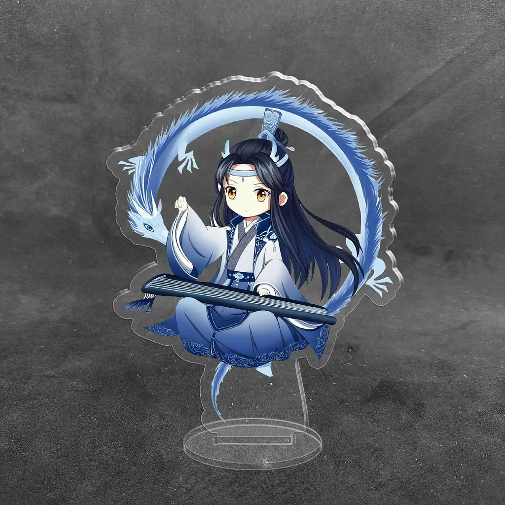Акрилова колекційна фігурка Chibi Аніме: Mo Dao Zu Shi магістр диявольського культу Лань Ванцзі 2 10 см - фото 2