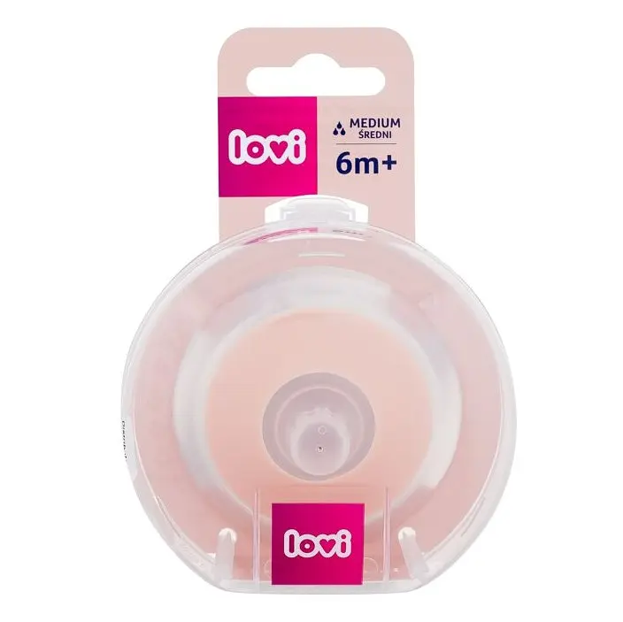 Соска для бутылочки Lovi Mammafeel Medium, динамическая, 6+ (18/733) - фото 4