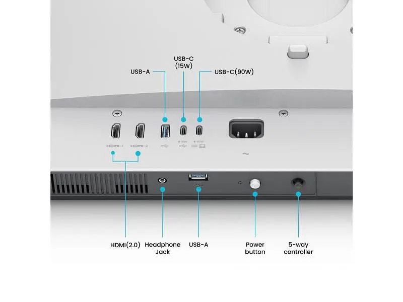 Монітор BenQ MA320UP Silver (9H.LP9LB.QBE) - фото 4