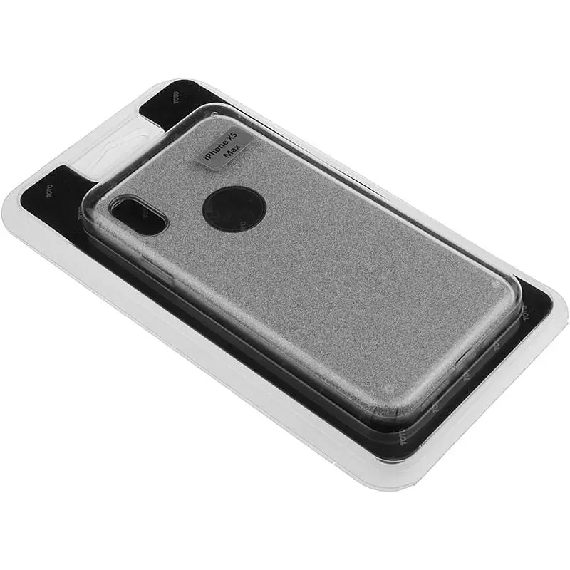 Чохол-накладка Toto TPU Shine Case iPhone XS Max Silver - фото 2