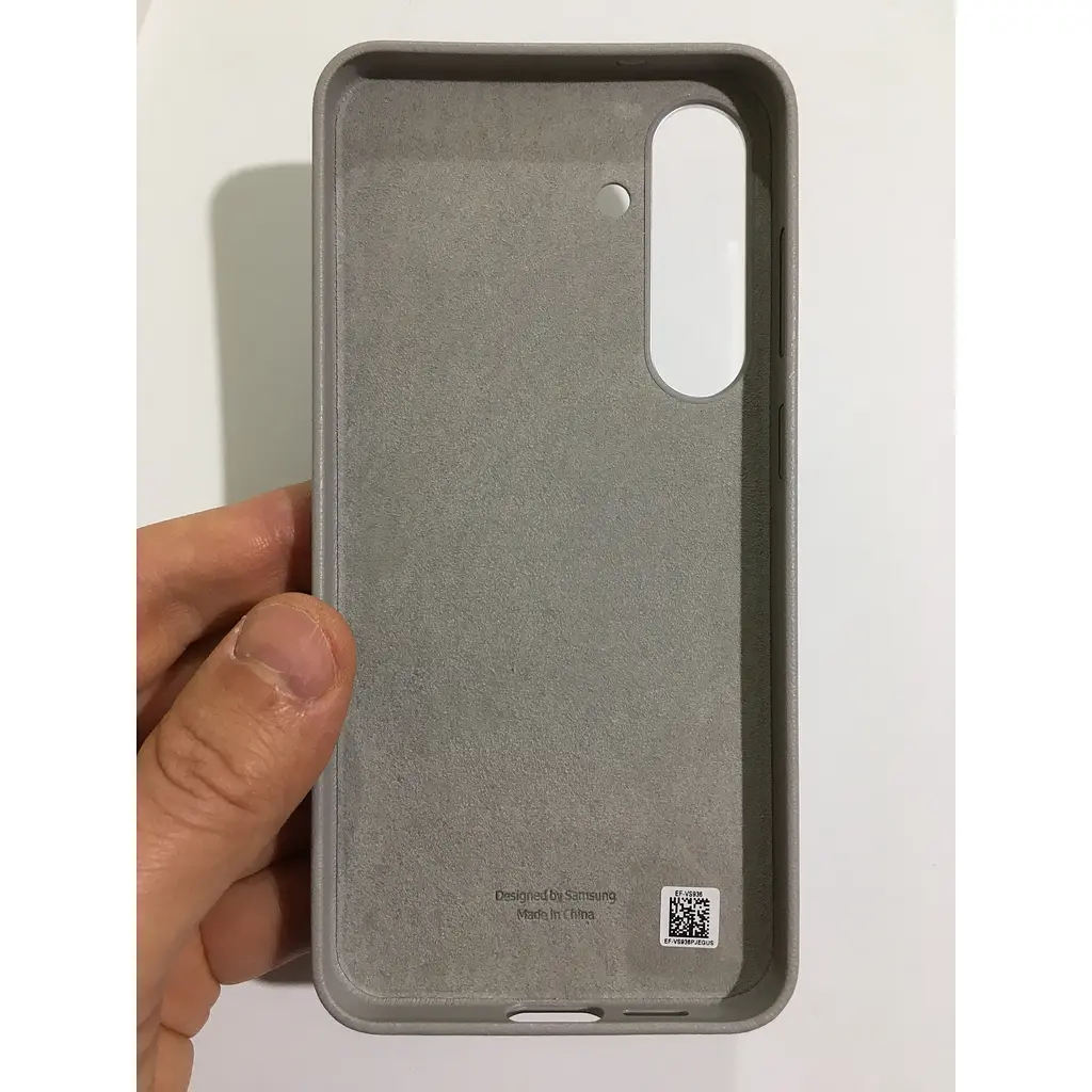 Оригінальний протиударний шкіряний чохол Kindsuit Case для Samsung Galaxy S25 Plus Grey EF-VS938PBEGWW - фото 10