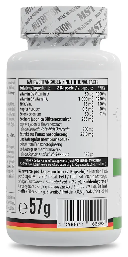 MST® Комплекс для підтримки імунної системи AstraGin - 60 капсул - фото 2
