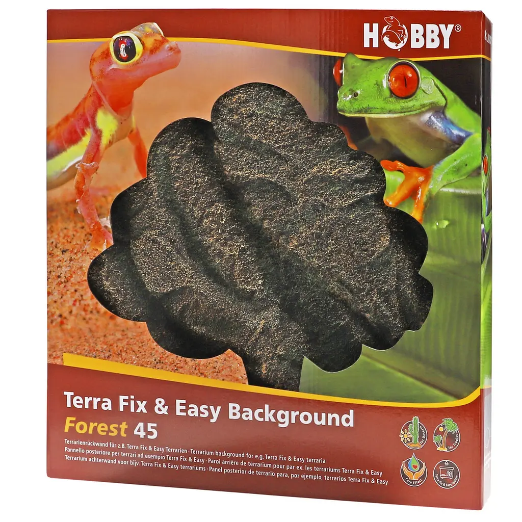 Фон для тераріуму 3D Hobby Terra Fix & Easy Background Forest 45 39,7x39,7x4,5см (31263) - фото 2