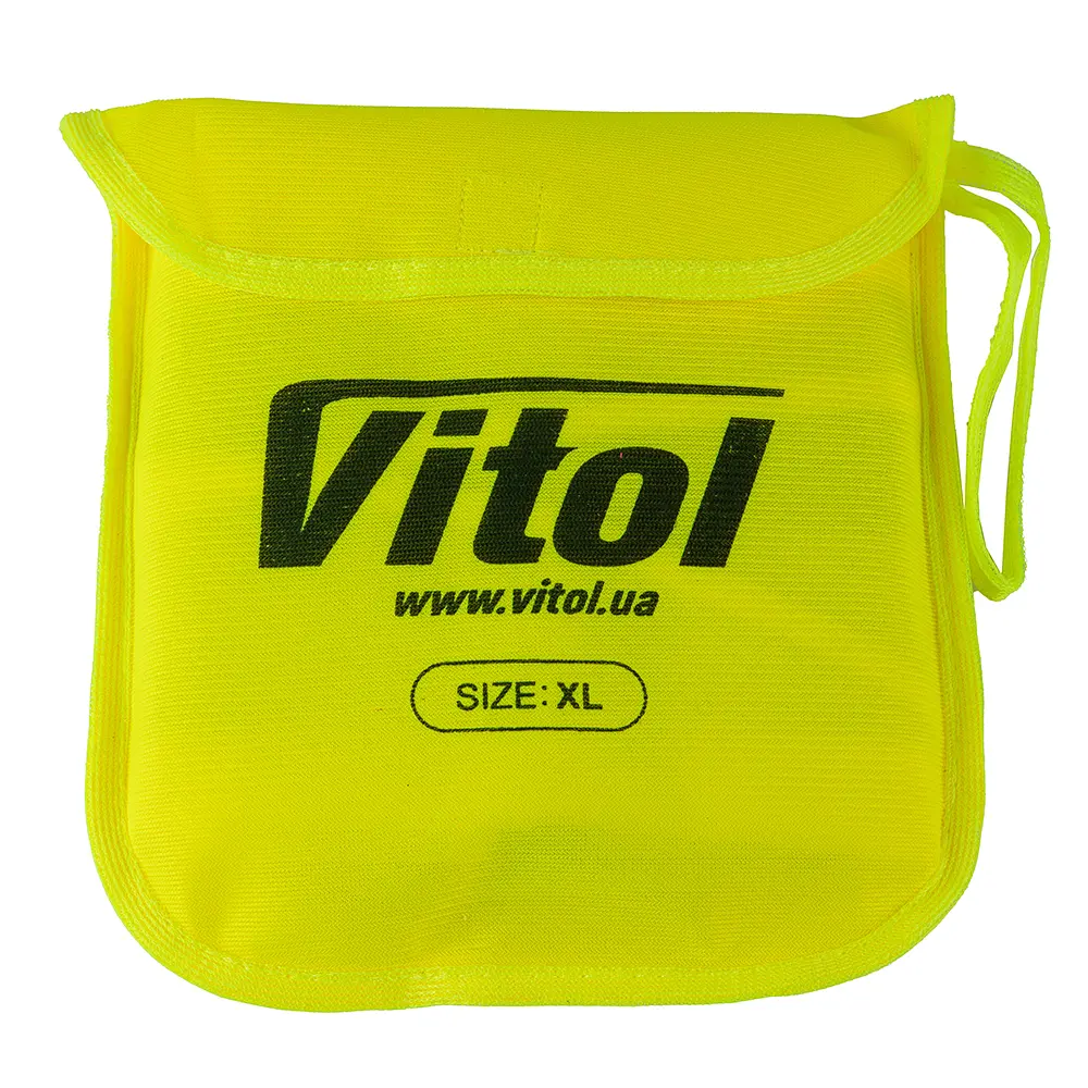 Жилет безпеки світловідбивний Vitol 116B XL жовтий (ЖБ003) - фото 4