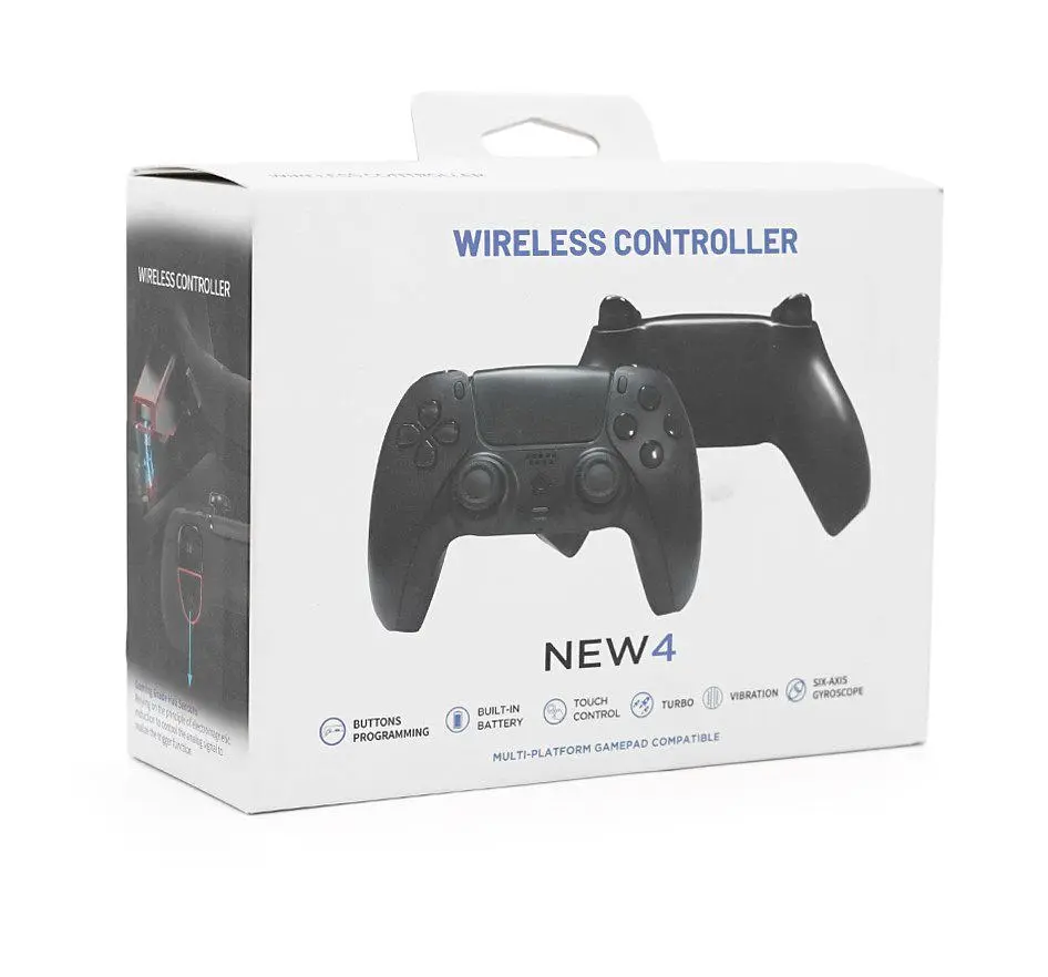 Геймпад джойстик Voltronic CT400 for PS5 DUAL Senses Wireless Controller Black - фото 6