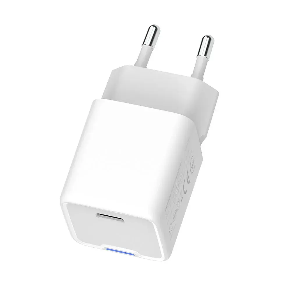 Зарядний пристрій ColorWay GaN Mini 35W PD Port PPS USB-C white (CW-CHS056PD-WT) - фото 3