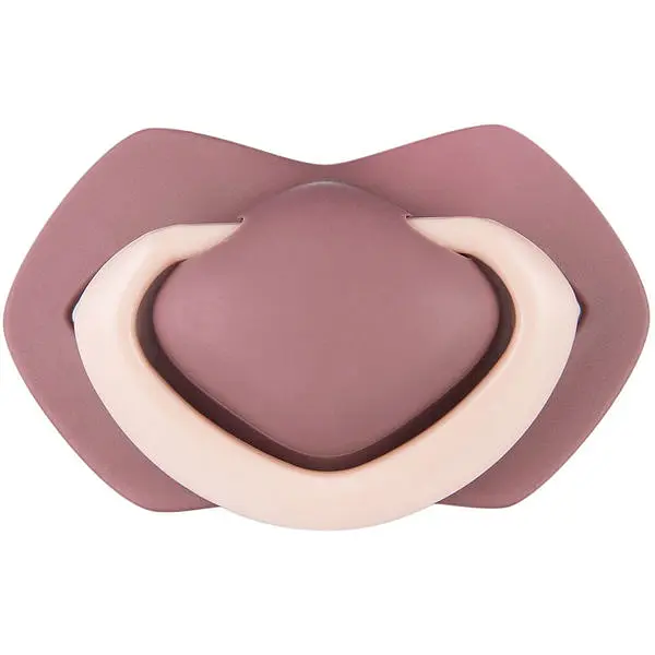 Силіконова симетрична пустушка Canpol babies Pure Color, рожевий, 18+ міс., 2 шт. (22/646_pin) - фото 3