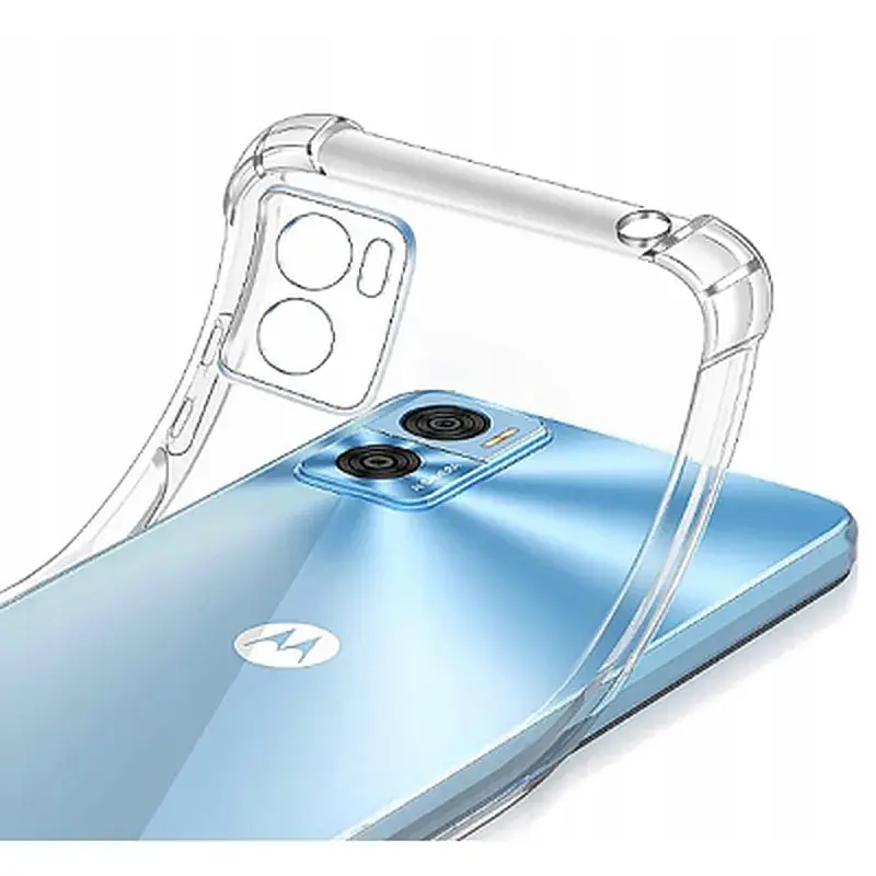 Чохол до мобільного телефона BeCover Anti-Shock Motorola Moto E22/E22i Clear (709321) - фото 3