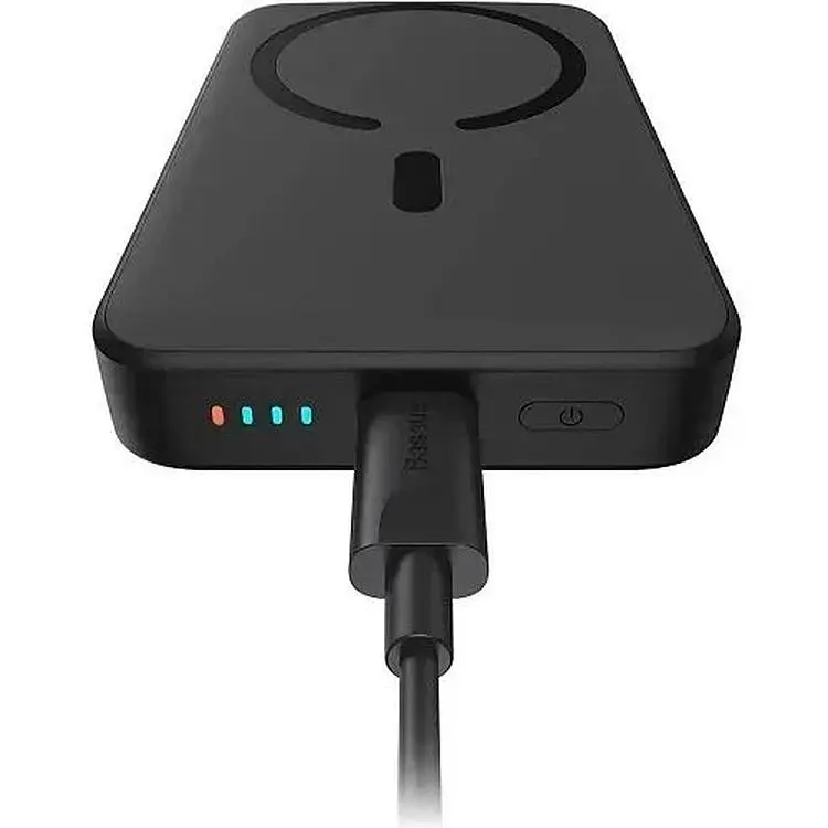 Портативная батарея Baseus Magnetic Mini Air Wireless Fast Charge Power Bank 10000 mAh 20W P10059001113-00 Black - фото 8