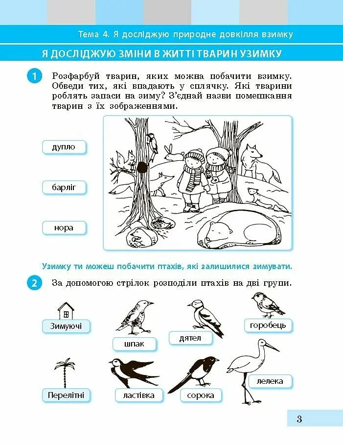 Я досліджую світ. 1 клас. Робочий зошит. Частина 2 - фото 4