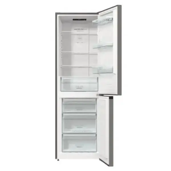 Холодильник Gorenje 185х60х60см 2 двери 203(99) л А++ NoFrost+ LED дисплей (NRKE62XL) - фото 3