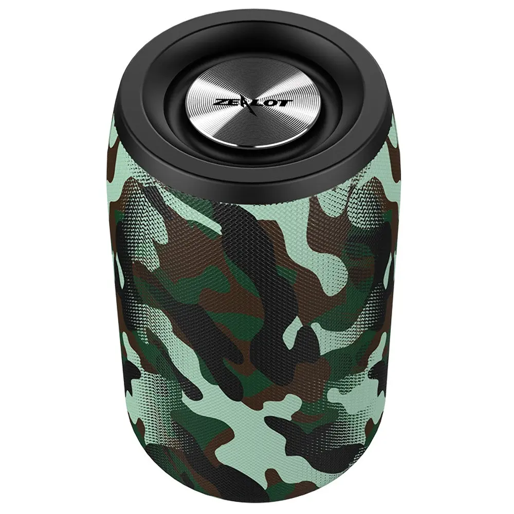 Портативна bluetooth колонка Zealot S32 камуфляжний зелений - фото 4