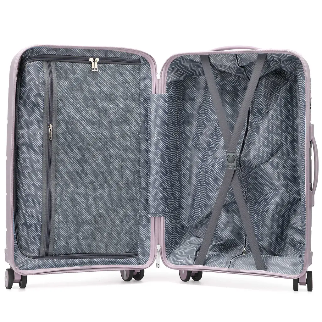 Валіза середня Semi Line 24 дюйми (M) дюйми (M) Polypropylene Light Pink (T5793-2) - фото 6