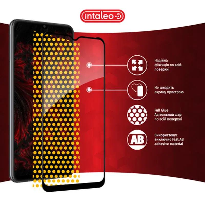 Скло захисне Intaleo Full Glue Samsung A32 5G Black (1283126541742) - фото 7