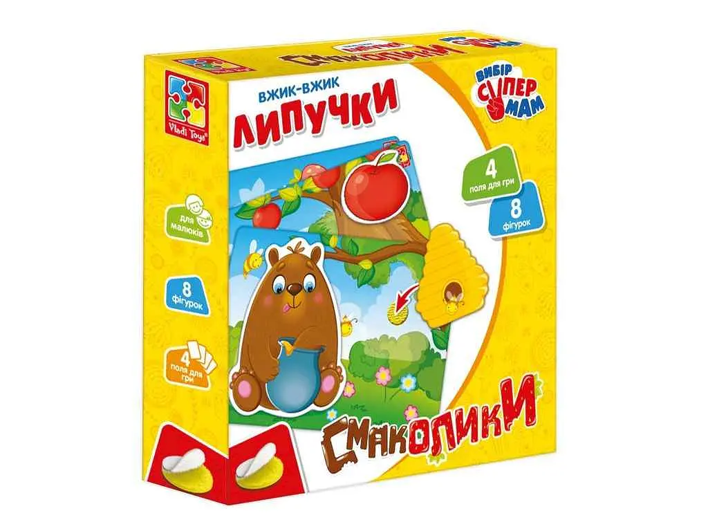 Гра з липучками VLADI TOYS "Cмаколики" VT1302-22