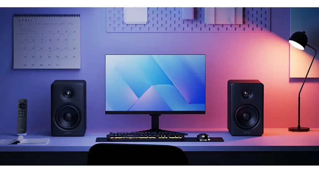 Активні колонки Edifier M-90B 100W Hi-Res, HDMI, Optical, USB-C, AUX, Bluetooth Black - фото 13
