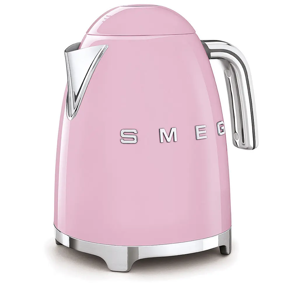 Чайник електричний Smeg (KLF03PKEU) Retro Style 50's - 1,7л - рожевий, Рожевий - фото 3