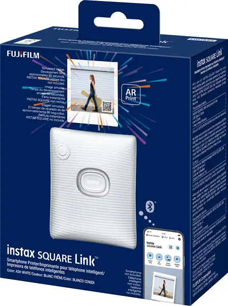 Принтер миттєвого друку Fujifilm Instax SQ Link White (16785470) - фото 2