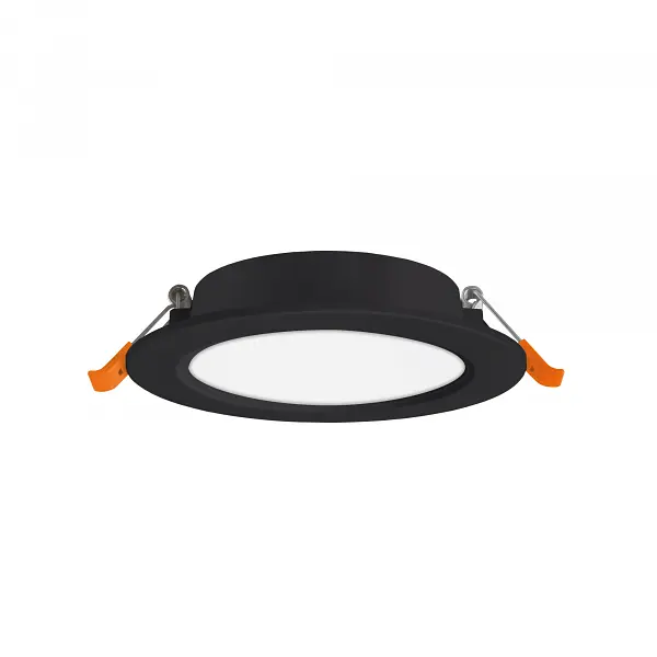 LED світильник Back вбудований круглий VIDEX 6W 5000K Black - фото 3