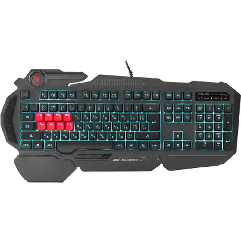 Клавіатура A4Tech Bloody B318 Black USB Black (4711421980470)