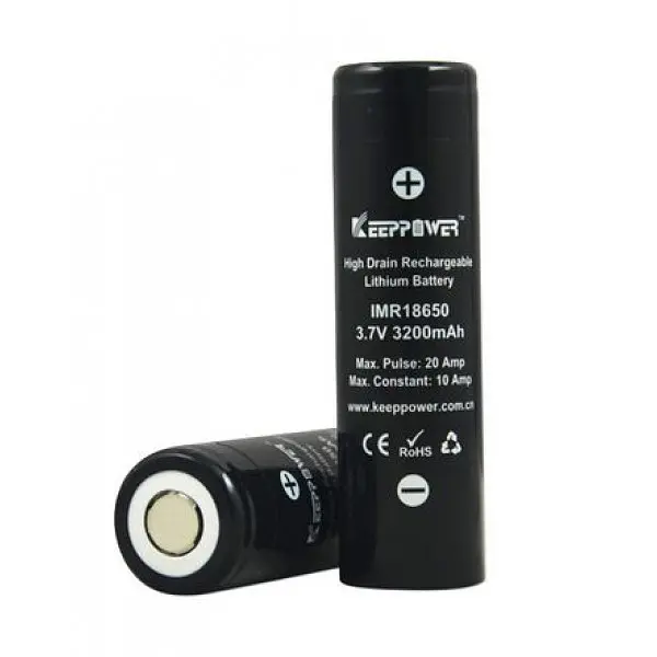 Аккумулятор Keeppower IMR18650 3000 mAh (Samsung INR18650-30Q) (Черный) - фото 2