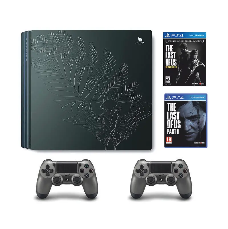 Консоль Sony PlayStation 4 PRO 1TB CUH 72 The Last of Us Part II Limited Edition обслугована + 2 Геймпада бездротових DualShock 4 + The Last of Us + The Last of Us Part II + гарантія Б/В - фото 3