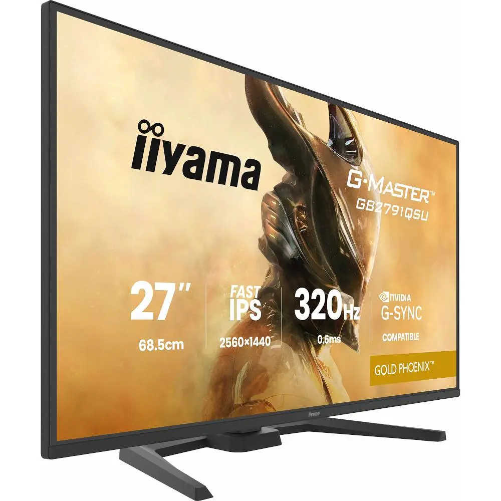 Монітор Iiyama 27" GB2791QSU-B1 QHD IPS 320Hz (GB2791QSU-B1) - фото 6