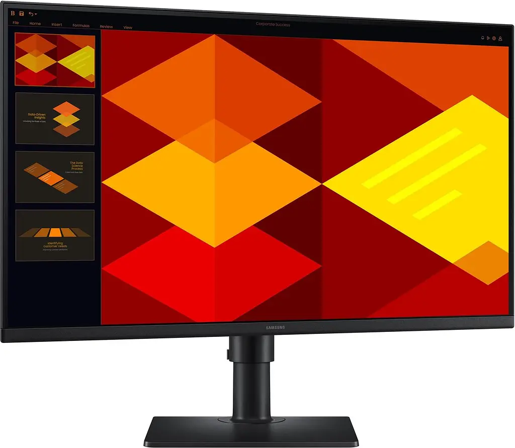 Монiтор Samsung 27" S27D400 (LS27D400GAIXUA) IPS Black 100Hz - фото 3