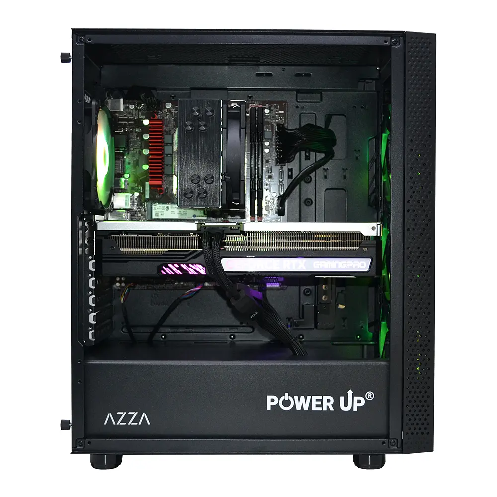 Робоча станція Power Up Desktop #249 Core i7 13700K/64 GB/HDD 2 TB/SSD 1TB/GeForce RTX 4080 Super 16 Gb - фото 4