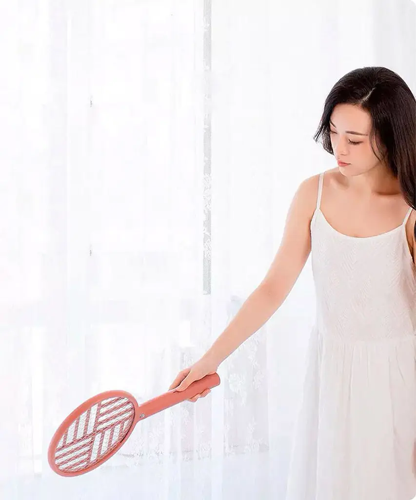 Електрична мухобійка Xiaomi Sothing Foldable Electric Mosquito Swatter White DSHJ-S-1906 [90019] - фото 3