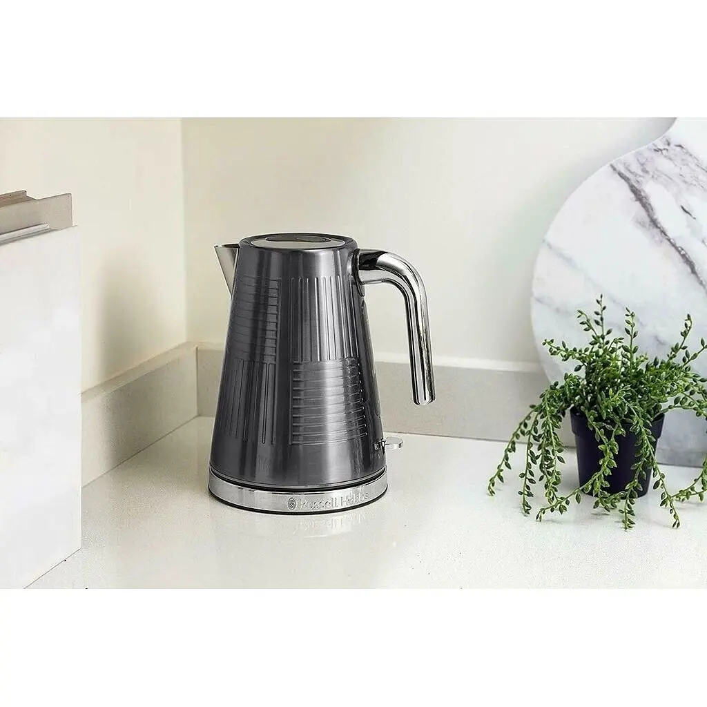 Електрочайник Russell Hobbs Geo Steel 1.7 л чорний (25240-70) - фото 7