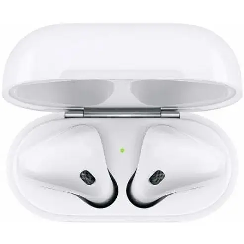 Бездротові навушники Apple AirPods with Charging Case (2 gen) (MV7N2TY/A) - фото 2