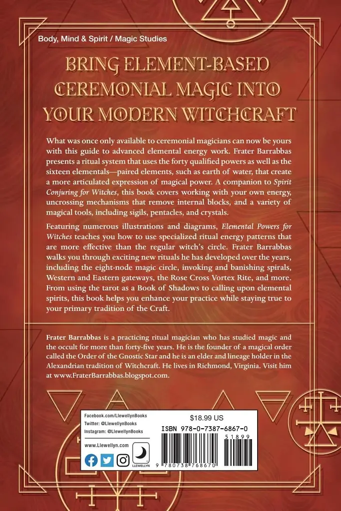 Elemental Powers For Witches. Energy Magic Simplified - Barrabbas Frater - фото 2