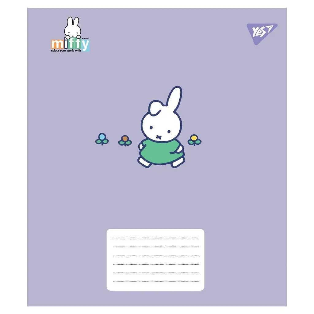 Набір зошитів Yes Miffy Playfull А5, 24 аркуші 20 шт. (767637) - фото 5
