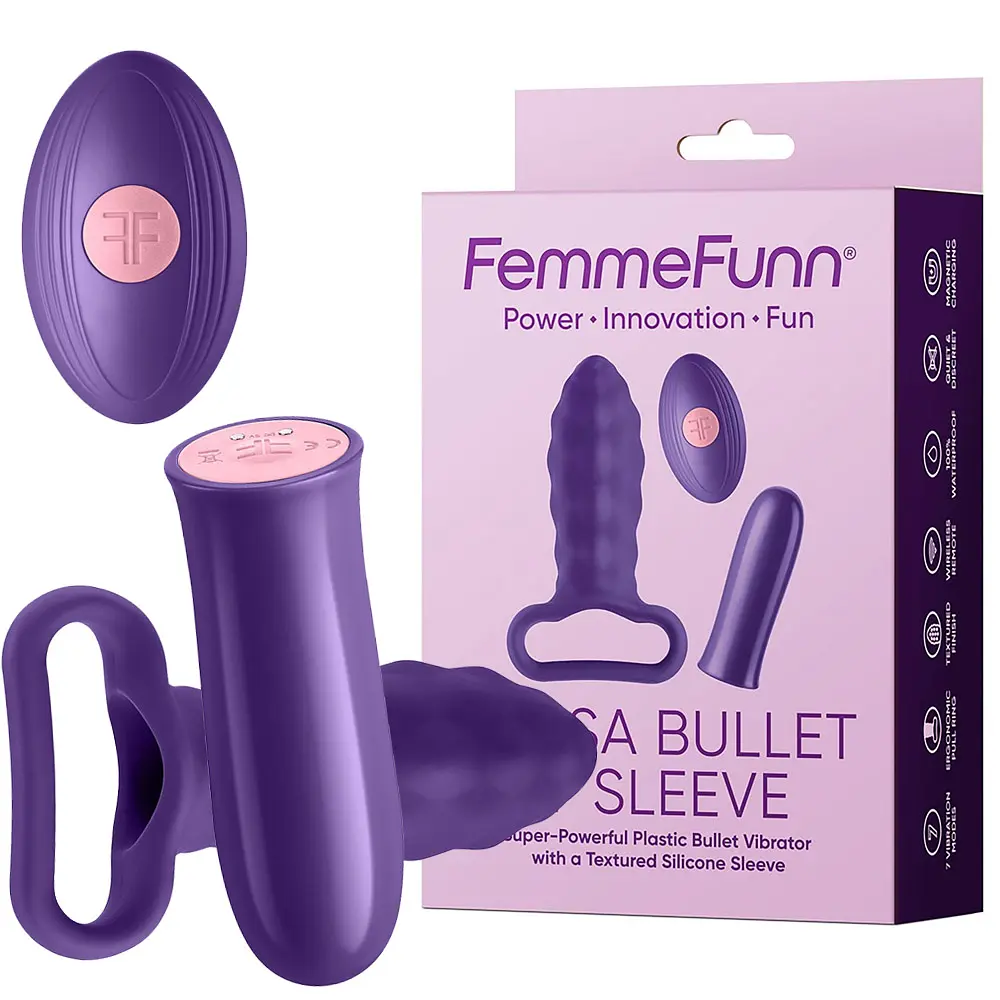 Вибратор Femme Funn Versa Bullet 11.7 см (фиолетовый) - фото 4
