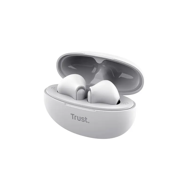 Навушники Trust TWS Yavi Earphones BT 5.3 ENC SBC Mic Білий (25173_Trust) - фото 3