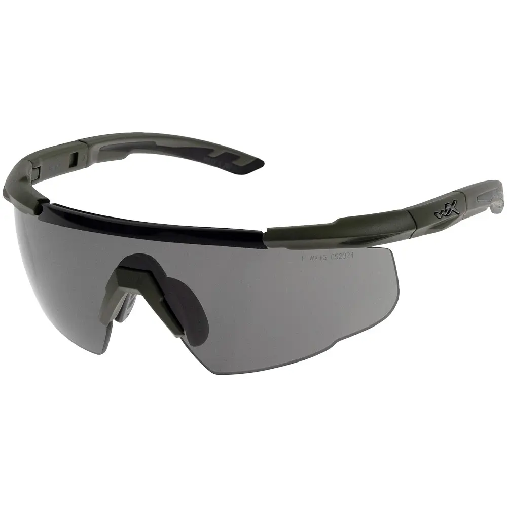 Окуляри балістичні Wiley X Saber Advanced. 3 лінзи (Grey/Clear/Rust) od green - фото 2
