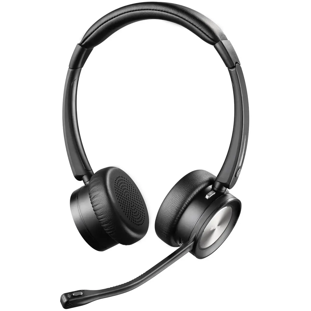 Гарнітура Sandberg Wireless Office Headset Pro + Bluetooth Black (126-18) - фото 7