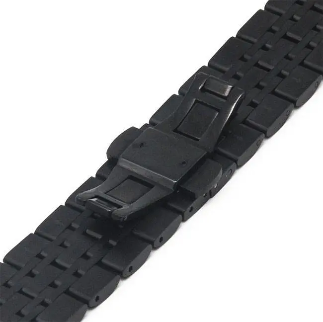 Металевий ремінець Primo Steel Link для годинника Apple Watch 42 мм, 44 мм, 45 мм Black - фото 3