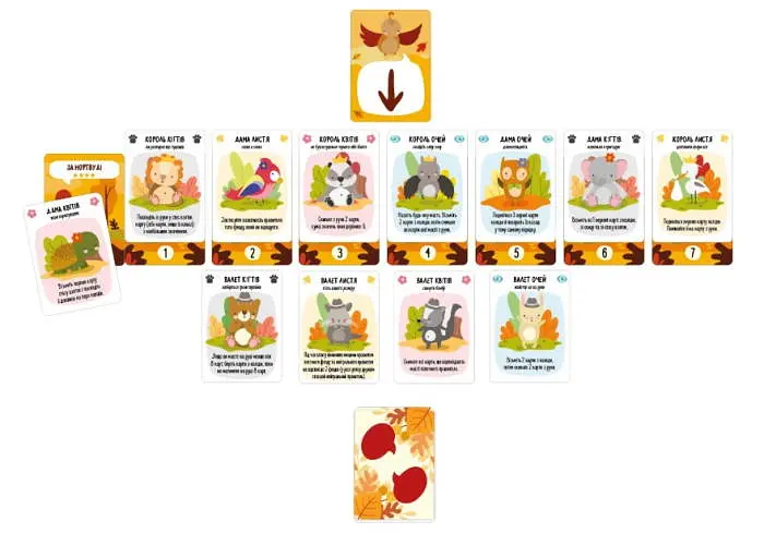 Настольная игра Geekach Games За Нортвуд! (For Northwood! A Solo Trick-Taking Game) (укр.) (GKCH086FN) - фото 6