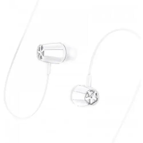 Навушники Hoco Graceful універсальні earphones with mic M88 вакуумні білі 6931474754721 - фото 4