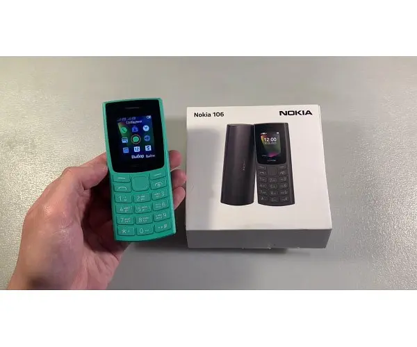 Мобільний телефон Nokia 106 DS 2023 TA-1564 сірий (1GF019BPA2C01) - фото 4
