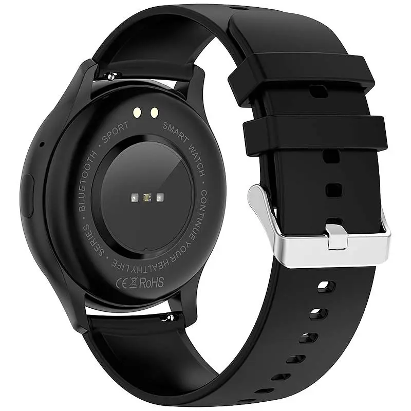 Смарт-годинник Lemfo HK89 силіконовий ремінець black (16722) - фото 4